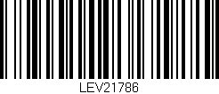 Código de barras (EAN, GTIN, SKU, ISBN): 'LEV21786'