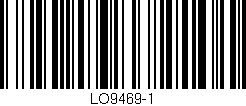 Código de barras (EAN, GTIN, SKU, ISBN): 'LO9469-1'