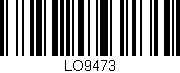 Código de barras (EAN, GTIN, SKU, ISBN): 'LO9473'