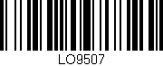 Código de barras (EAN, GTIN, SKU, ISBN): 'LO9507'