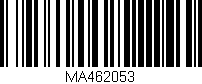 Código de barras (EAN, GTIN, SKU, ISBN): 'MA462053'