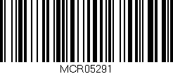 Código de barras (EAN, GTIN, SKU, ISBN): 'MCR05291'