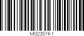 Código de barras (EAN, GTIN, SKU, ISBN): 'MI323574-1'