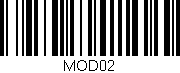 Código de barras (EAN, GTIN, SKU, ISBN): 'MOD02'