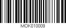 Código de barras (EAN, GTIN, SKU, ISBN): 'MOK010009'