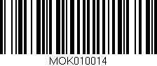 Código de barras (EAN, GTIN, SKU, ISBN): 'MOK010014'