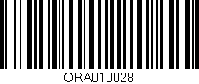 Código de barras (EAN, GTIN, SKU, ISBN): 'ORA010028'