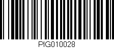 Código de barras (EAN, GTIN, SKU, ISBN): 'PIG010028'