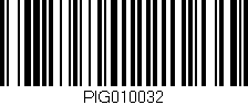 Código de barras (EAN, GTIN, SKU, ISBN): 'PIG010032'