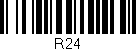 Código de barras (EAN, GTIN, SKU, ISBN): 'R24'