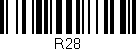Código de barras (EAN, GTIN, SKU, ISBN): 'R28'