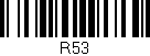 Código de barras (EAN, GTIN, SKU, ISBN): 'R53'