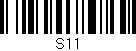 Código de barras (EAN, GTIN, SKU, ISBN): 'S11'