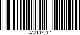 Código de barras (EAN, GTIN, SKU, ISBN): 'SA210723-1'