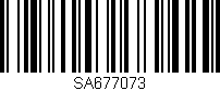 Código de barras (EAN, GTIN, SKU, ISBN): 'SA677073'