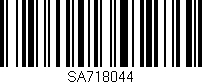 Código de barras (EAN, GTIN, SKU, ISBN): 'SA718044'