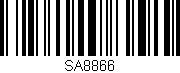 Código de barras (EAN, GTIN, SKU, ISBN): 'SA8866'