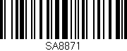 Código de barras (EAN, GTIN, SKU, ISBN): 'SA8871'