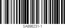 Código de barras (EAN, GTIN, SKU, ISBN): 'SA896231-1'