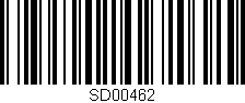 Código de barras (EAN, GTIN, SKU, ISBN): 'SD00462'