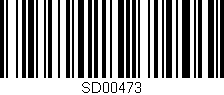 Código de barras (EAN, GTIN, SKU, ISBN): 'SD00473'