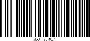 Código de barras (EAN, GTIN, SKU, ISBN): 'SD01120.46.71'