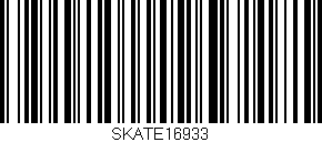 Código de barras (EAN, GTIN, SKU, ISBN): 'SKATE16933'