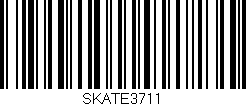 Código de barras (EAN, GTIN, SKU, ISBN): 'SKATE3711'
