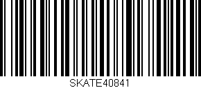 Código de barras (EAN, GTIN, SKU, ISBN): 'SKATE40841'