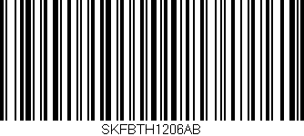 Código de barras (EAN, GTIN, SKU, ISBN): 'SKFBTH1206AB'