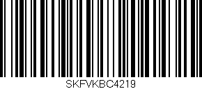 Código de barras (EAN, GTIN, SKU, ISBN): 'SKFVKBC4219'