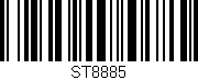 Código de barras (EAN, GTIN, SKU, ISBN): 'ST8885'