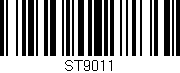 Código de barras (EAN, GTIN, SKU, ISBN): 'ST9011'
