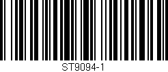 Código de barras (EAN, GTIN, SKU, ISBN): 'ST9094-1'