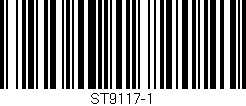 Código de barras (EAN, GTIN, SKU, ISBN): 'ST9117-1'