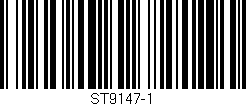 Código de barras (EAN, GTIN, SKU, ISBN): 'ST9147-1'