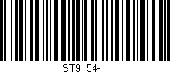 Código de barras (EAN, GTIN, SKU, ISBN): 'ST9154-1'