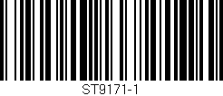 Código de barras (EAN, GTIN, SKU, ISBN): 'ST9171-1'