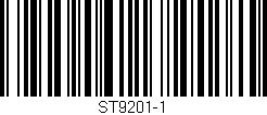 Código de barras (EAN, GTIN, SKU, ISBN): 'ST9201-1'