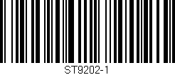 Código de barras (EAN, GTIN, SKU, ISBN): 'ST9202-1'