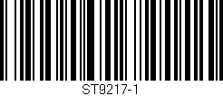 Código de barras (EAN, GTIN, SKU, ISBN): 'ST9217-1'