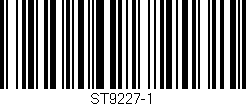 Código de barras (EAN, GTIN, SKU, ISBN): 'ST9227-1'