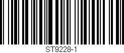 Código de barras (EAN, GTIN, SKU, ISBN): 'ST9228-1'