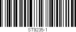 Código de barras (EAN, GTIN, SKU, ISBN): 'ST9235-1'