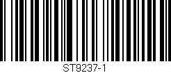 Código de barras (EAN, GTIN, SKU, ISBN): 'ST9237-1'