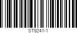 Código de barras (EAN, GTIN, SKU, ISBN): 'ST9241-1'