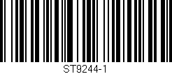 Código de barras (EAN, GTIN, SKU, ISBN): 'ST9244-1'