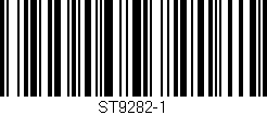 Código de barras (EAN, GTIN, SKU, ISBN): 'ST9282-1'