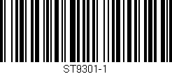 Código de barras (EAN, GTIN, SKU, ISBN): 'ST9301-1'