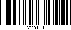 Código de barras (EAN, GTIN, SKU, ISBN): 'ST9311-1'